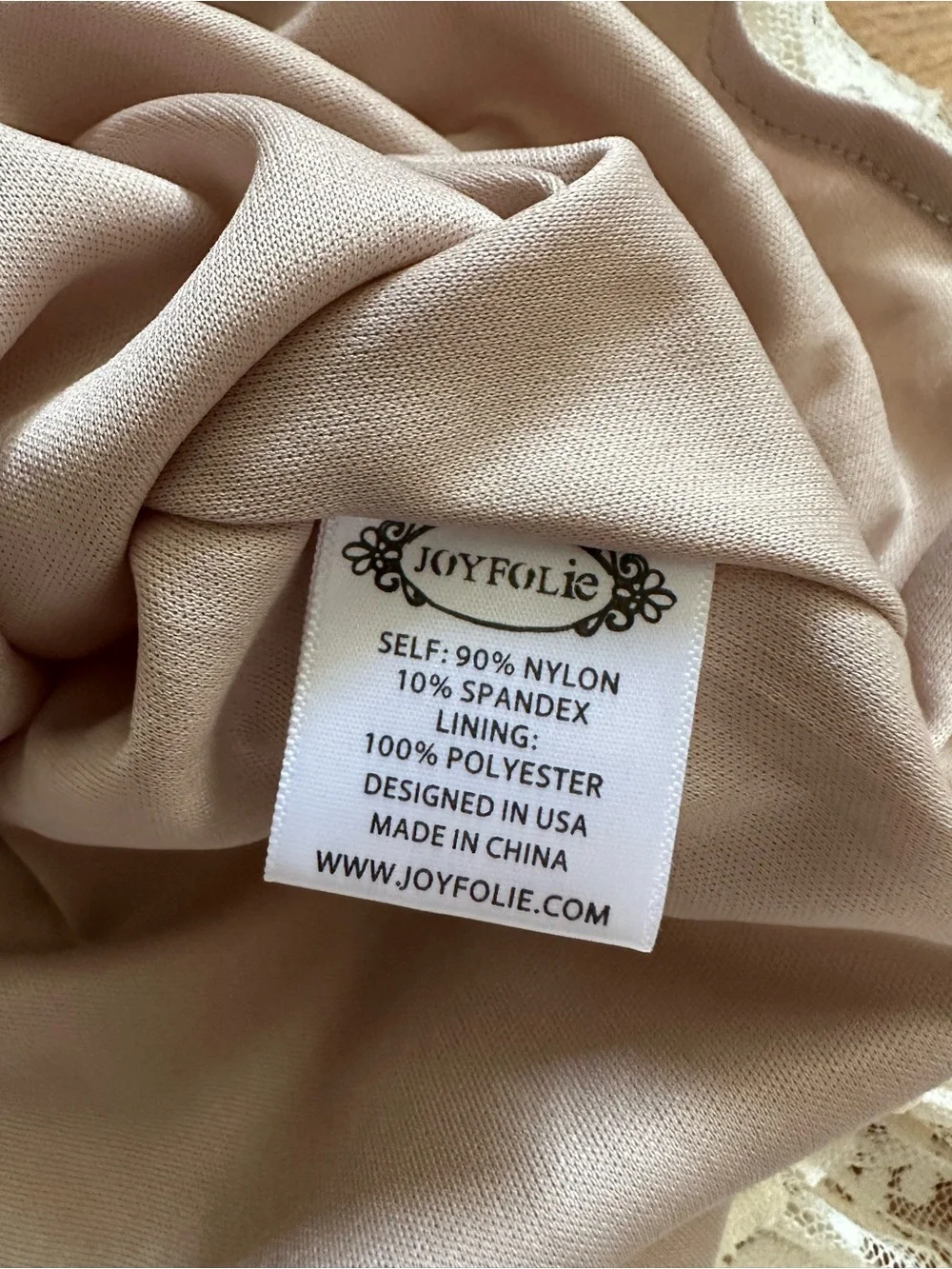 NWT Joyfolie Arly Dress in Birch Size 8Y